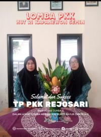 Lomba PKK HUT RI, TP PKK Rejosari raih juara 2